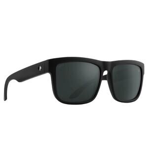 SPY Discord Happy Lens Grey Polarized Mens Sunglasses 57-17-145 Matte Black